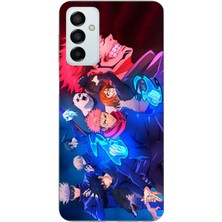 TechTree Samsung Galaxy M14 Uyumlu Jujutsu Kaisen Baskılı Silikon Kılıf