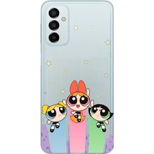 TechTree Samsung Galaxy M14 Uyumlu Powerpuff Girls Tasarımlı Baskılı Silikon Kılıf