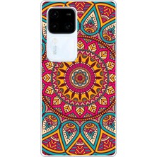 TechTree Vivo V30 Uyumlu Mandala Baskılı Silikon Kılıf
