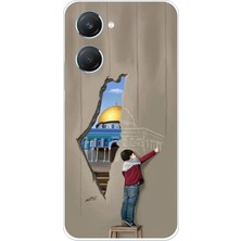 TechTree Vivo Y18 Uyumlu Mescid-I Aksa Duvar Baskılı Silikon Kılıf