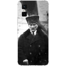 TechTree Infinix Gt 30 Pro Uyumlu Mustafa Kemal Atatürk Portre Baskılı Silikon Kılıf