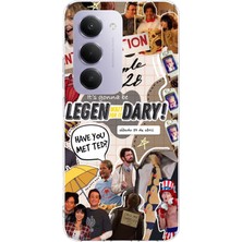 TechTree Redmi 15 4g Uyumlu Retro Gazete How I Met Your Mother Tasarımlı Baskılı Silikon Kılıf