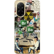 TechTree Redmi A5 Uyumlu Breaking Bad Kolaj Baskılı Silikon Kılıf