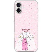 TechTree iPhone 16 Plus Uyumlu Protect Your Energy Tasarımlı Baskılı Silikon Kılıf