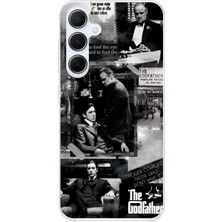 TechTree Samsung Galaxy A35 Uyumlu The Godfather Baba Film Tasarımlı Baskılı Silikon Kılıf