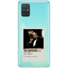 TechTree Samsung Galaxy A71 Uyumlu The Godfather Baba Poster Tasarımlı Baskılı Silikon Kılıf