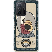 TechTree Xiaomi Mi 11T - 11T Pro Uyumlu One Piece Dolar Baskılı Silikon Kılıf