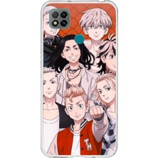 TechTree Redmi 9c / 10A Uyumlu Tokyo Revengers Karakterler Baskılı Silikon Kılıf
