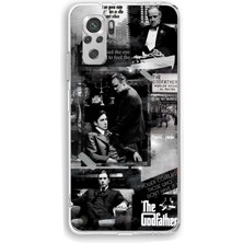 TechTree Redmi Note 10 ve 10S Uyumlu The Godfather Baba Film Tasarımlı Baskılı Silikon Kılıf