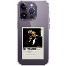 TechTree iPhone 14 Pro Max Uyumlu The Godfather Baba Poster Tasarımlı Baskılı Silikon Kılıf