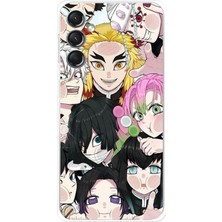 TechTree Samsung Galaxy A24 Uyumlu Demon Slayer Manga Baskılı Silikon Kılıf