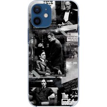 TechTree iPhone 12 Mini Uyumlu The Godfather Baba Film Tasarımlı Baskılı Silikon Kılıf