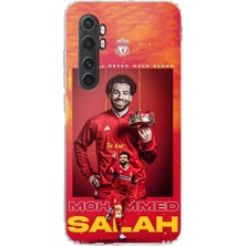 TechTree Mi Note 10 Lite Uyumlu Salah King Kral Tasarımlı Baskılı Silikon Kılıf
