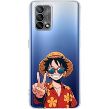 TechTree Oppo A74 Uyumlu Monkey D. Luffy Tasarımlı Baskılı Silikon Kılıf