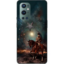 TechTree Oneplus 9 Pro Uyumlu Atatürk At Üstünde Zafer Baskılı Silikon Kılıf