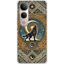 TechTree Vivo V50 Lite Uyumlu Yalnız Kurt Göktürk Baskılı Silikon Kılıf