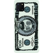 TechTree Samsung Galaxy Note 10 Lite Uyumlu Morty Dolar Baskılı Silikon Kılıf