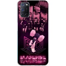 TechTree Oppo A52-A72-A92 Uyumlu Blackpink Poster Baskılı Silikon Kılıf
