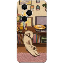TechTree Honor 400 Pro Uyumlu Nostaljik Köpek Tasarımlı Baskılı Silikon Kılıf