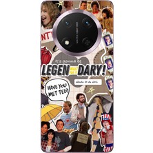 TechTree Honor Magic 7 Lite Uyumlu Retro Gazete How I Met Your Mother Tasarımlı Baskılı Silikon Kılıf