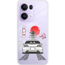 TechTree Oppo Reno 13 Pro Uyumlu S2000 Tasarımlı Baskılı Silikon Kılıf