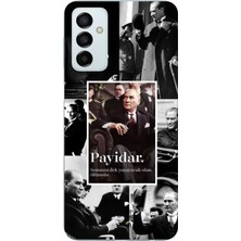 TechTree Samsung Galaxy M14 Uyumlu Atatürk Payidar Baskılı Silikon Kılıf