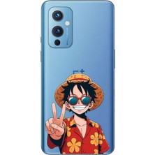 TechTree Oneplus 9 Uyumlu Monkey D. Luffy Tasarımlı Baskılı Silikon Kılıf