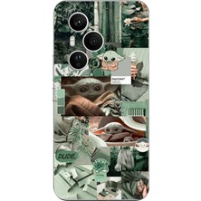 TechTree Honor 400 Pro Uyumlu Yoda Kolaj Baskılı Silikon Kılıf