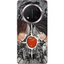 TechTree Honor Magic 7 Lite Uyumlu Death Note Kapak Tasarımlı Baskılı Silikon Kılıf