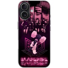 TechTree iPhone 17 Uyumlu Blackpink Poster Baskılı Silikon Kılıf
