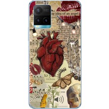 TechTree Vivo Y21S/Y33S/Y32 Uyumlu Vampire Diaries Vintage Baskılı Silikon Kılıf