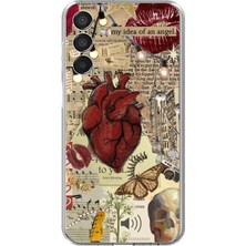 TechTree Samsung Galaxy M15 Uyumlu Vampire Diaries Vintage Baskılı Silikon Kılıf
