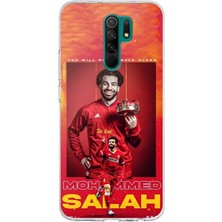 TechTree Redmi 9 Uyumlu Salah King Kral Tasarımlı Baskılı Silikon Kılıf