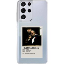 TechTree Samsung Galaxy S21 Ultra Uyumlu The Godfather Baba Poster Tasarımlı Baskılı Silikon Kılıf