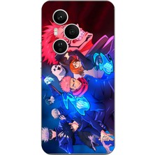 TechTree Honor 400 Pro Uyumlu Jujutsu Kaisen Baskılı Silikon Kılıf