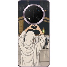 TechTree Honor Magic 7 Lite Uyumlu Kabe Aşkı Baskılı Silikon Kılıf