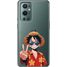 TechTree Oneplus 9 Pro Uyumlu Monkey D. Luffy Tasarımlı Baskılı Silikon Kılıf