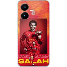 TechTree Vivo Y22S - Y35 Uyumlu Salah King Kral Tasarımlı Baskılı Silikon Kılıf