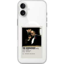 TechTree iPhone 16 Plus Uyumlu The Godfather Baba Poster Tasarımlı Baskılı Silikon Kılıf