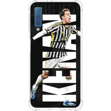 TechTree Samsung Galaxy A7 2018 Uyumlu Kenan Yıldız Sevinç Baskılı Silikon Kılıf