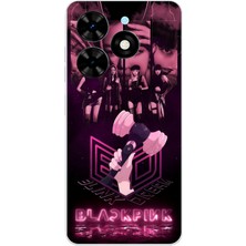 TechTree Tecno Spark Go 2024 Uyumlu Blackpink Poster Baskılı Silikon Kılıf