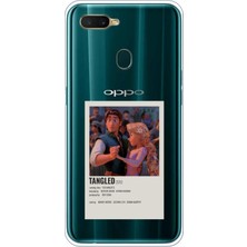 TechTree Oppo A5S-AX7-A12 Uyumlu Rapunzel Tangled Tasarımlı Baskılı Silikon Kılıf