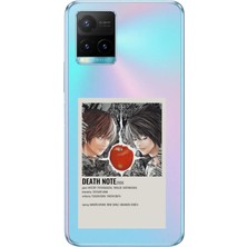 TechTree Vivo Y21S/Y33S/Y32 Uyumlu Death Note Poster Tasarımlı Baskılı Silikon Kılıf