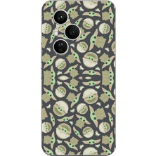 TechTree Honor 400 Pro Uyumlu Minik Yodalar Duvar Kağıdı Baskılı Silikon Kılıf