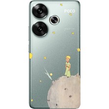 TechTree Poco F6 Uyumlu Küçük Prens Tasarımlı Baskılı Silikon Kılıf