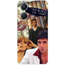 TechTree Vivo Y18 Uyumlu The Worlds Is Yours Tasarımlı Baskılı Silikon Kılıf