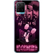 TechTree Vivo Y21S/Y33S/Y32 Uyumlu Blackpink Poster Baskılı Silikon Kılıf