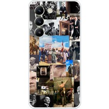 TechTree Vivo V30 Lite Uyumlu Atatürk Cumhuriyet Baskılı Silikon Kılıf