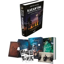 İndigo Kitap Özel Seri-Gökçen 4 - Ciltli Hediyeli Kutu ve Karantina 5 Ciltli Beyza Alkoç 2li Set