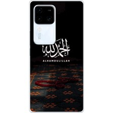 TechTree Vivo V30 Uyumlu Elhamdülillah Tesbih Baskılı Silikon Kılıf